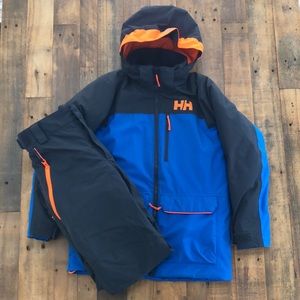 Boys Helly Hansen Ski Jacket & Pants Size 12